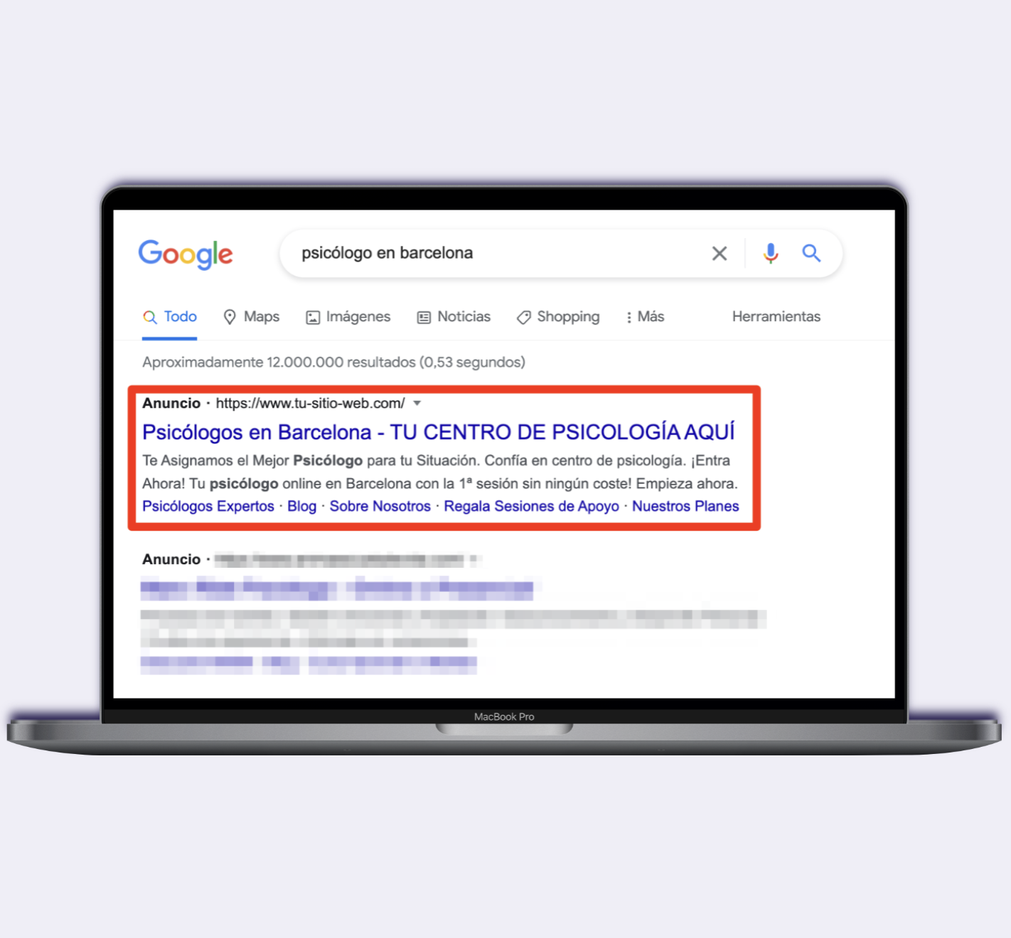google ads para psicólogos
