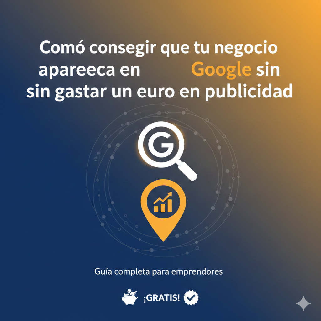 Cómo conseguir que tu negocio aparezca en Google sin gastar un euro en publicidad